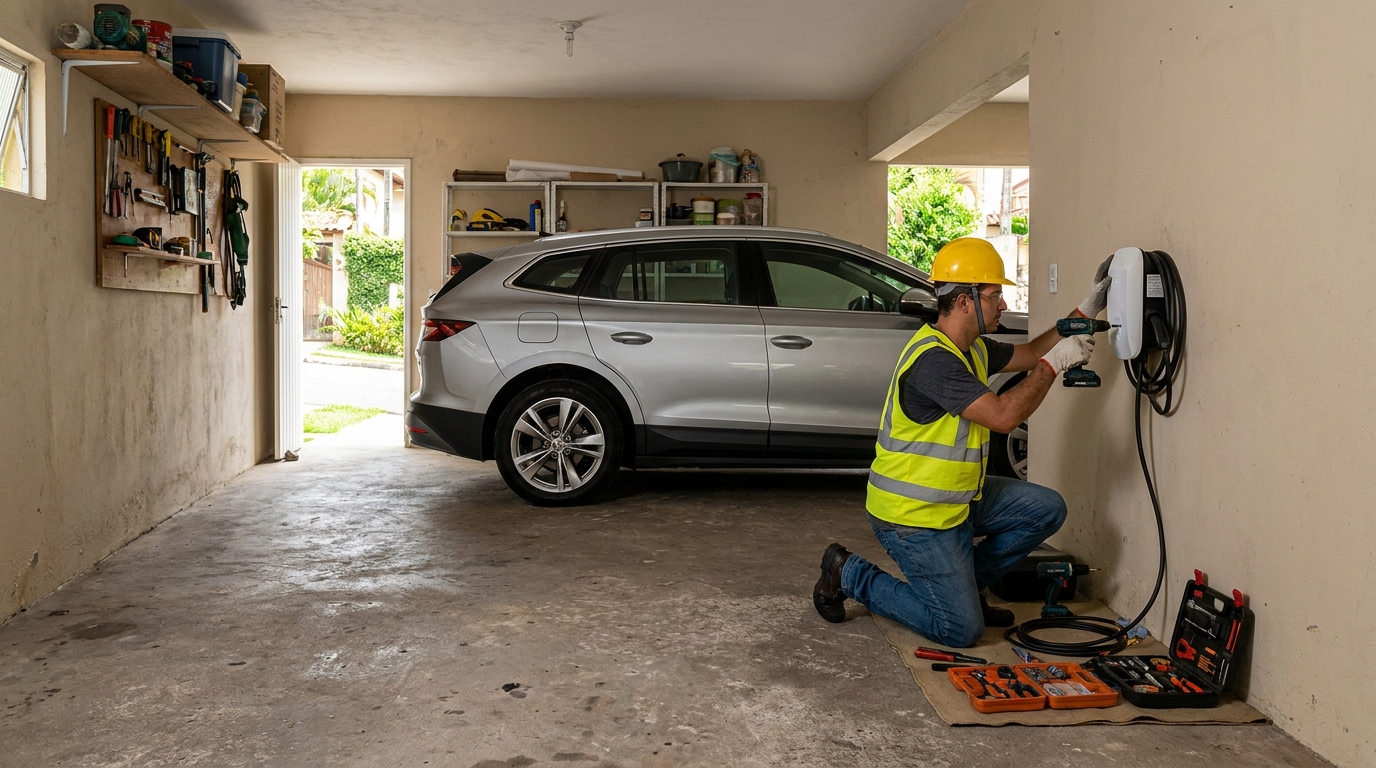 Instalação em garagem ou condomínio em Palmas‑TO